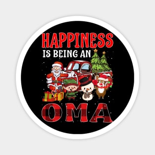 Happiness Is Being An Oma Christmas Magnet